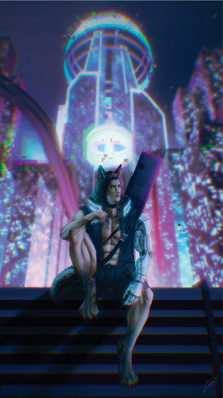 Illustration: Full-Body, Full Color, Moderate CG